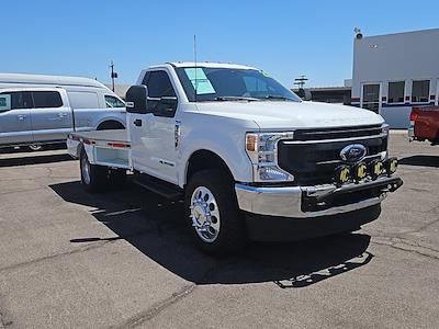 Used 2022 Ford F-350 XL Regular Cab 4WD, Flatbed Truck for sale #B24106A - photo 1