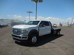 New 2024 Ford F-550 Lariat Crew Cab 4WD, Flatbed Truck for sale #B24257 - photo 5