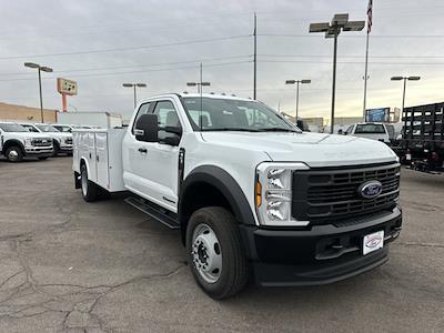 New 2024 Ford F-550 Super Cab 4WD, 11' Reading Classic II Steel Service Truck for sale #F24309 - photo 1