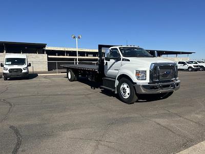 2024 Ford F-650 Regular Cab DRW 4x2, Flatbed for sale #HT1327 - photo 1