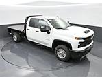 New 2024 Chevrolet Silverado 2500 Work Truck Double Cab 4x4, CM Truck Beds RD Model Flatbed Truck for sale #C21142 - photo 3