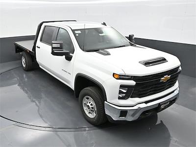 New 2024 Chevrolet Silverado 2500 Work Truck Crew Cab 4x4, 8' 6" CM Truck Beds RD Model Flatbed Truck for sale #C21208 - photo 1