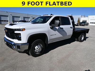 New 2025 Chevrolet Silverado 3500 Work Truck Crew Cab 4x4, Flatbed Truck for sale #C22221 - photo 1