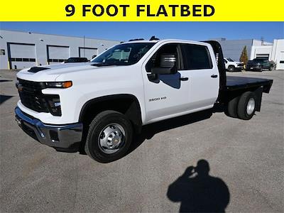 New 2025 Chevrolet Silverado 3500 Work Truck Crew Cab 4x4, Flatbed Truck for sale #C22224 - photo 1