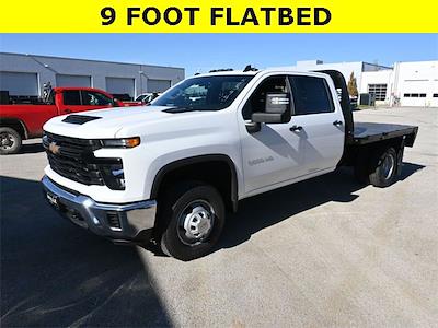 New 2025 Chevrolet Silverado 3500 Work Truck Crew Cab 4x4, Flatbed Truck for sale #C22225 - photo 1