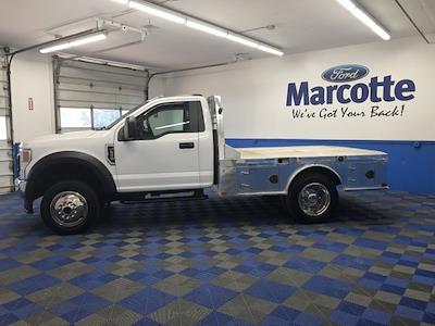 Used 2021 Ford F-550 Regular Cab 4WD, Flatbed Truck for sale #AT10182 - photo 2