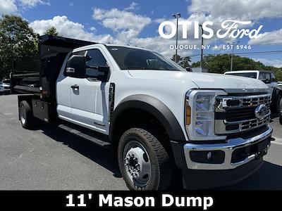 New 2024 Ford F-550 Super Cab 4x4, Dejana Truck & Utility Equipment DynaPro Dump Body Dump Truck for sale #24371 - photo 1