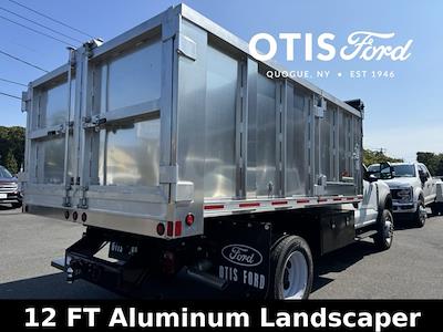 New 2024 Ford F-450 Regular Cab 4x4, 12' Martin Truck Bodies Highlander Landscape Dump for sale #24426 - photo 2