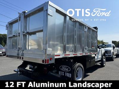 New 2024 Ford F-450 Regular Cab 4x4, 12' Martin Truck Bodies Highlander Landscape Dump for sale #24482 - photo 2