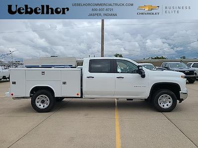 New 2024 Chevrolet Silverado 3500 Work Truck Crew Cab 4x4, 8' 2" Reading Classic II Steel Service Truck for sale #ZT21620 - photo 1