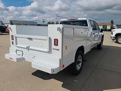 New 2024 Chevrolet Silverado 3500 Work Truck Crew Cab 4x4, 8' 2" Reading Classic II Steel Service Truck for sale #ZT21621 - photo 2