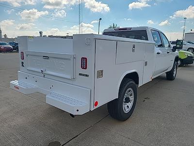 New 2024 Chevrolet Silverado 3500 Work Truck Crew Cab 4x4, 8' 2" Reading Classic II Steel Service Truck for sale #ZT21626 - photo 2