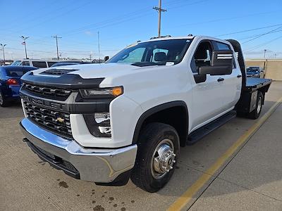 Used 2020 Chevrolet Silverado 3500 Work Truck Crew Cab 4x4, Flatbed Truck for sale #ZT21766A - photo 1