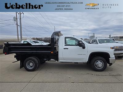 New 2025 Chevrolet Silverado 3500 Work Truck Regular Cab 4x2, 9' Crysteel E-Tipper Dump Truck for sale #ZT22036 - photo 1