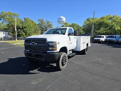 New 2024 Chevrolet Silverado 5500 Work Truck Regular Cab 4WD, 11' 1" Knapheide Steel Service Body Service Truck for sale #103263 - photo 1