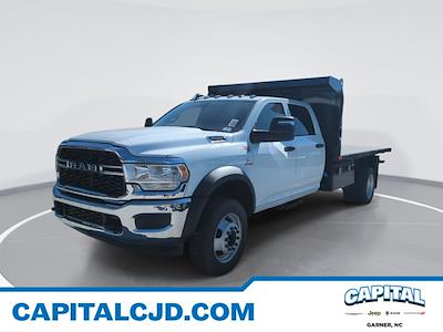 New 2024 Ram 4500 Tradesman Crew Cab 4WD, 12' PJ's Landscape Dump Flatbed Truck for sale #R21030 - photo 1