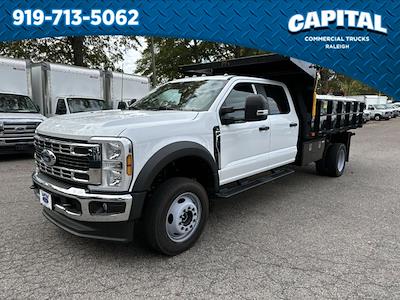 New 2024 Ford F-450 Crew Cab 4WD, 12' PJ's Landscape Dump for sale #CB2F4156 - photo 1