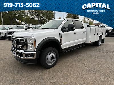 New 2024 Ford F-450 Crew Cab 4WD, 11' Reading Classic II Steel Service Truck for sale #CB2F5013 - photo 1