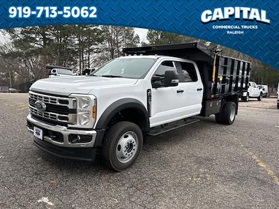 New 2024 Ford F-550 Crew Cab 4WD, 12' PJ's Landscape Dump for sale #CB2F5380 - photo 1