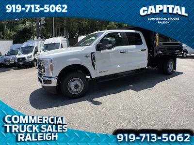 New 2024 Ford F-350 Crew Cab 4WD, 9' Crysteel E-Tipper Dump Truck for sale #CC2F1526 - photo 1