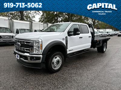 New 2024 Ford F-550 Crew Cab 4WD, 11' PJ's Western Flatbed Truck for sale #CC2F1821 - photo 1