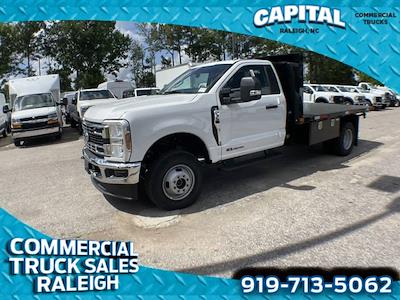 2024 Ford F-350 Regular Cab DRW 4WD, PJ's Platform Body Flatbed Truck for sale #DT2F2999 - photo 1