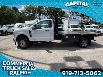 2024 Ford F-350 Regular Cab DRW 4WD, PJ's Platform Body Flatbed Truck for sale #DT2F2999 - photo 2