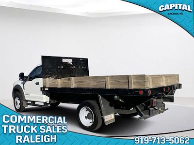 Used 2017 Ford F-550 XL Regular Cab 4x2, 12' Reading Platform Body Flatbed Truck for sale #PS55589 - photo 2