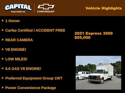 Used 2021 Chevrolet Express 3500 RWD, Box Van for sale #9AT8205 - photo 2