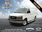 Used 2021 GMC Savana 2500 Work Van RWD, Empty Cargo Van for sale #9AT8209 - photo 2