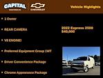 2022 Chevrolet Express 2500 RWD, Empty Cargo Van for sale #9ATC8380 - photo 3