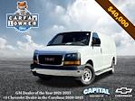 Used 2022 GMC Savana 2500 Work Van RWD, Empty Cargo Van for sale #9ATC8434 - photo 1