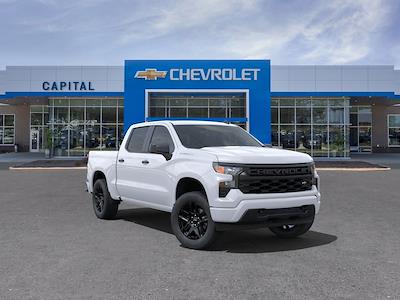 New 2025 Chevrolet Silverado 1500 Custom Crew Cab 4WD, Pickup for sale #9C35621 - photo 1