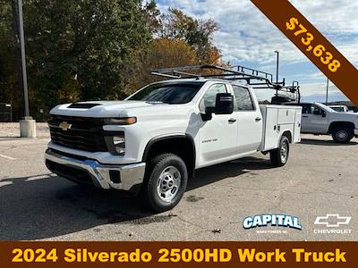 New 2024 Chevrolet Silverado 2500 Work Truck Crew Cab 4WD, 8' 2" Reading SL Service Body Service Truck for sale #9C440027 - photo 1