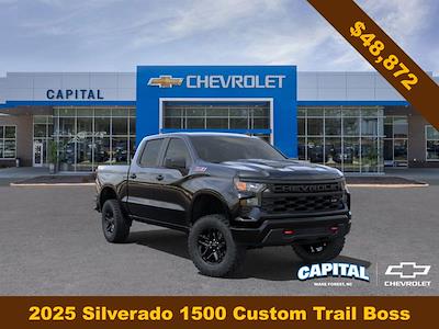 New 2025 Chevrolet Silverado 1500 Custom Crew Cab 4WD, Pickup for sale #9C52180 - photo 1