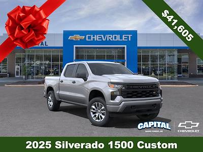 New 2025 Chevrolet Silverado 1500 Custom Crew Cab 2WD, Pickup for sale #9C53985 - photo 1