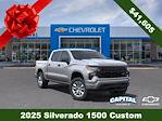 New 2025 Chevrolet Silverado 1500 Custom Crew Cab 2WD, Pickup for sale #9C53985 - photo 1