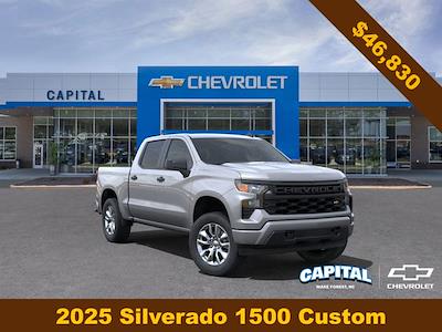 New 2025 Chevrolet Silverado 1500 Custom Crew Cab 4WD, Pickup for sale #9C54136 - photo 1