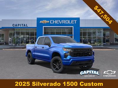 New 2025 Chevrolet Silverado 1500 Custom Crew Cab 4WD, Pickup for sale #9C54569 - photo 1