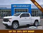 New 2024 Chevrolet Silverado 1500 Custom Double Cab 2WD, Pickup for sale #DT9CC08077 - photo 3