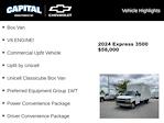 2024 Chevrolet Express 3500 DRW RWD, Unicell Classicube Box Van for sale #9CC04833 - photo 4