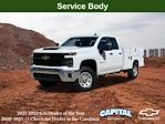 New 2024 Chevrolet Silverado 3500 Work Truck Double Cab 4WD, Reading SL Service Body Service Truck for sale #9CC05095 - photo 3