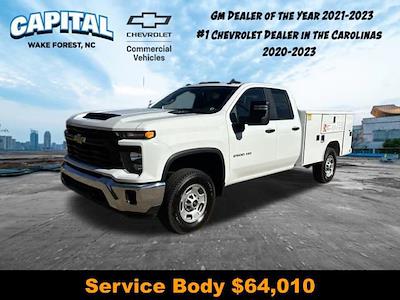 New 2024 Chevrolet Silverado 2500 Work Truck Double Cab 4WD, 8' 2" Reading SL Service Body Service Truck for sale #9CC09570 - photo 1