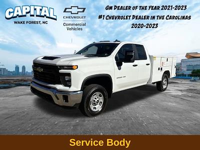 New 2024 Chevrolet Silverado 2500 Work Truck Double Cab 4WD, 8' 2" Reading SL Service Body Service Truck for sale #9CC09570 - photo 1