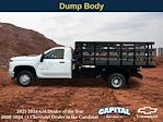 New 2024 Chevrolet Silverado 3500 Work Truck Regular Cab 4WD, Reading Steel Stake Bed for sale #9CC13714 - photo 3