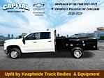 New 2024 Chevrolet Silverado 3500 Work Truck Crew Cab 4WD, 9' 4" Knapheide PGTD Gooseneck Flatbed Truck for sale #9CC14292 - photo 3