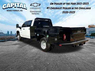 New 2024 Chevrolet Silverado 3500 Work Truck Crew Cab 4WD, 9' 4" Knapheide PGTD Gooseneck Flatbed Truck for sale #9CC14349 - photo 2