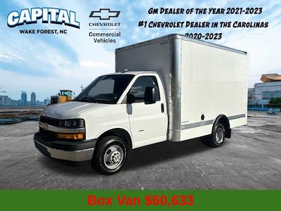 New 2024 Chevrolet Express 3500 Work Truck Regular Cab RWD, 12' Wabash Cargo Box Van for sale #9CC15634 - photo 1