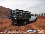 New 2025 Chevrolet Silverado 3500 Work Truck Crew Cab RWD, 10' Blue Ridge Manufacturing Farmhand Stake Bed for sale #9CC161557 - photo 5