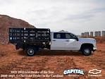 New 2025 Chevrolet Silverado 3500 Work Truck Crew Cab RWD, 10' Blue Ridge Manufacturing Farmhand Stake Bed for sale #9CC161557 - photo 6